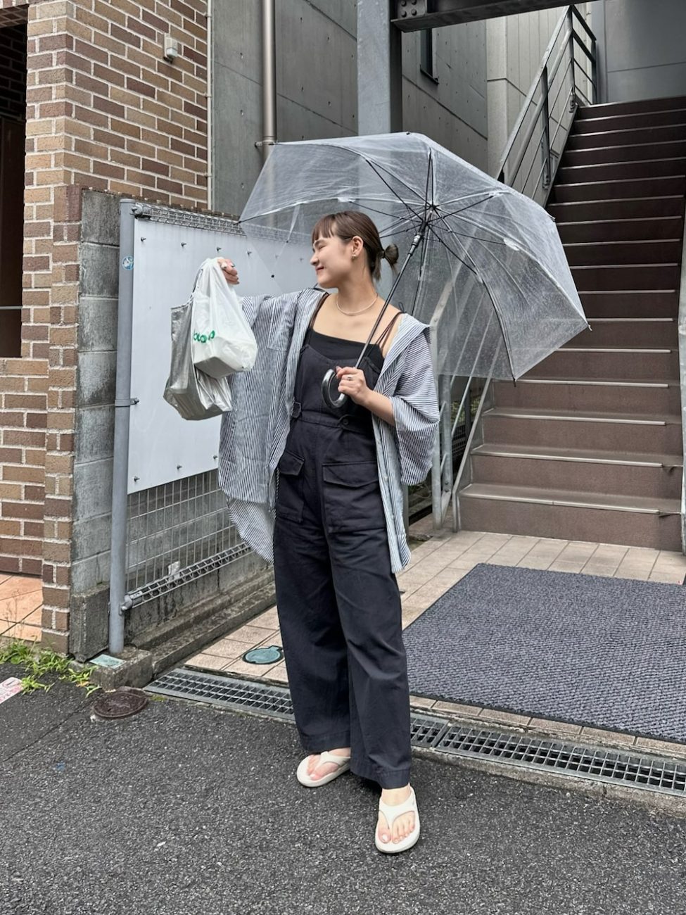 ［6］サロペットで楽しておしゃれ見えを叶える