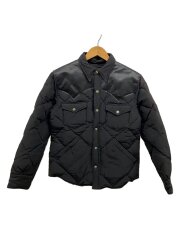 画像：レザーヨーク/COTTON NYLON LEATHER YORK DOWN JACKET/M/BLK/SC13069