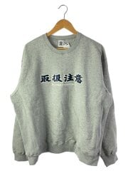 画像：スウェット/XL/コットン/GRY/BEPFW22TP19