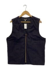 画像：ベスト/L/コットン/BLK/無地/SC15612/COTTON DUCK PADDED WORK VEST