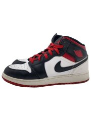 画像：AIR JORDAN 1 MID GS_エア ジョーダン 1 MID GS/24cm/RED