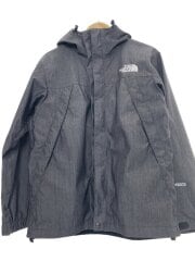 画像：ナイロンデニムスクープジャケット/GORE-TEX/M/ナイロン/BLK/無地/NP62330R