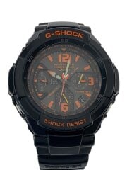 画像：ソーラー腕時計・G-SHOCK/アナログ/ラバー/BLK/BLK/SS