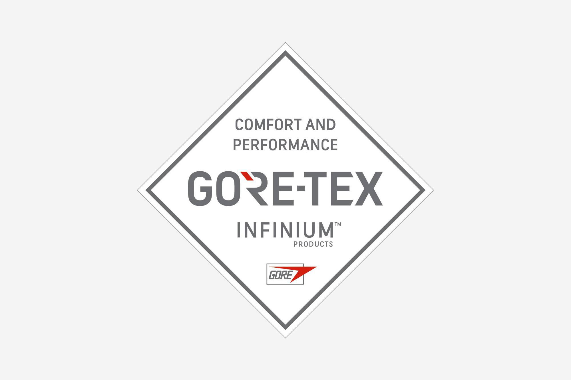 GORE-TEX INFINIUM™プロダクト_白いハングタグ