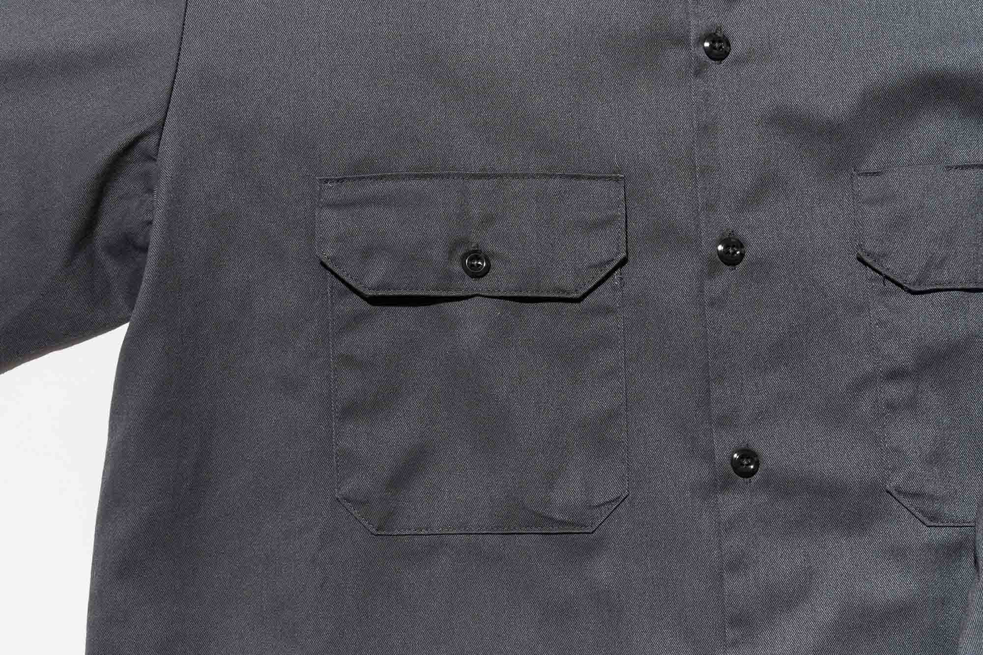 Dickies_ディッキーズ_ELONG SLEEVE WORK SHIRT_ワークシャツ_⻑袖_02