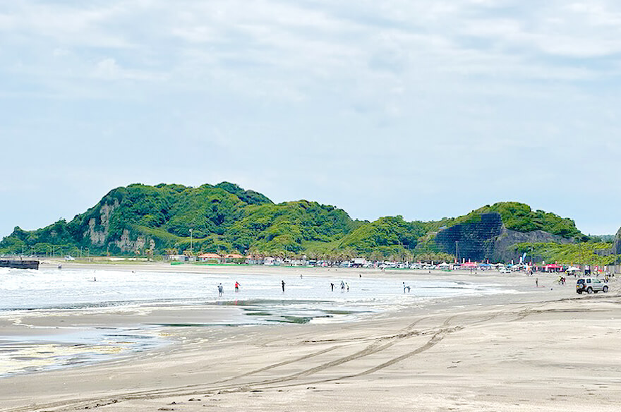 太東海岸のサーフ大会